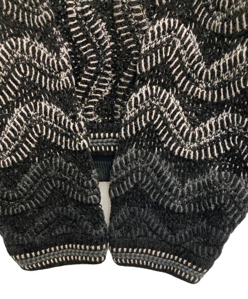 BARACUTA by TUNDRA（バラクータ バイ ツンドラ）BARACUTA by TUNDRA (バラクータ バイ ツンドラ) 90s 3D Knit ブラック サイズ:XXLの古着・服飾アイテム