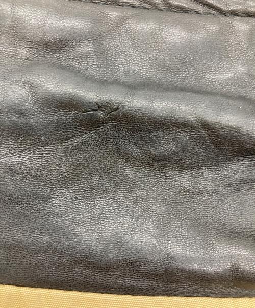 POLO RALPH LAUREN（ポロ・ラルフローレン）POLO RALPH LAUREN (ポロ・ラルフローレン) レザーリバーシブルジャケット ブラック サイズ:ＸＬの古着・服飾アイテム