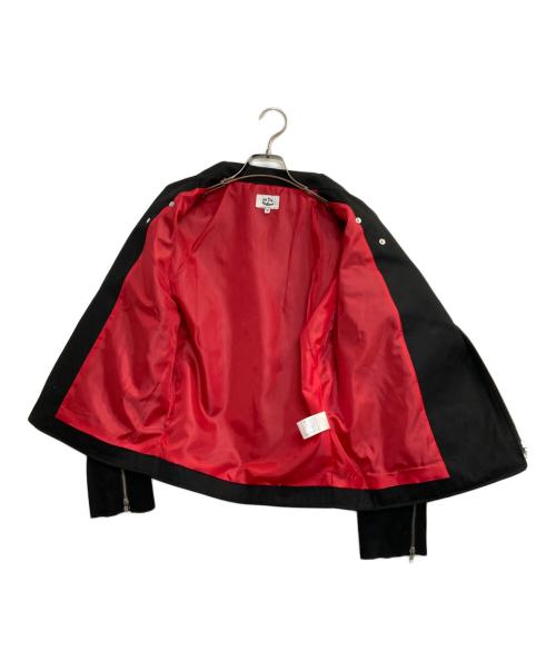 Dickies（ディッキーズ）Dickies (ディッキーズ) For The WeeKend (エフティダブリュー) コットンライダースジャケット ブラック サイズ:Mの古着・服飾アイテム