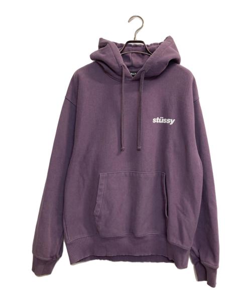 stussy（ステューシー）stussy (ステューシー) Popsicle Hoodie パープル サイズ:Mの古着・服飾アイテム
