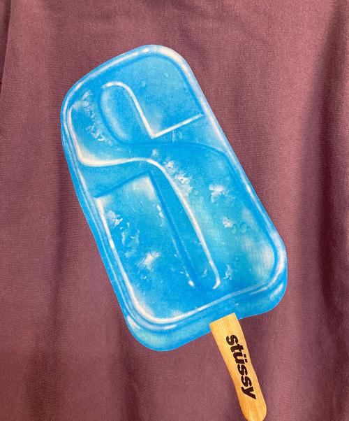 stussy（ステューシー）stussy (ステューシー) Popsicle Hoodie パープル サイズ:Mの古着・服飾アイテム