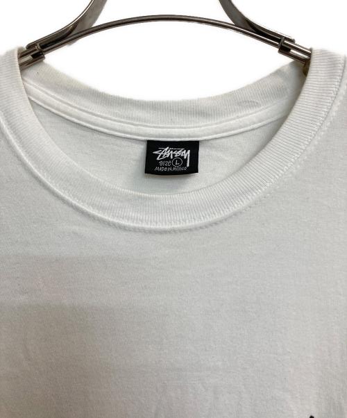 stussy（ステューシー）stussy (ステューシー) ロゴTシャツ ホワイト サイズ:Lの古着・服飾アイテム