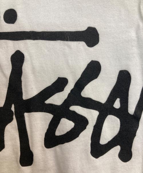 stussy（ステューシー）stussy (ステューシー) ロゴTシャツ ホワイト サイズ:Lの古着・服飾アイテム