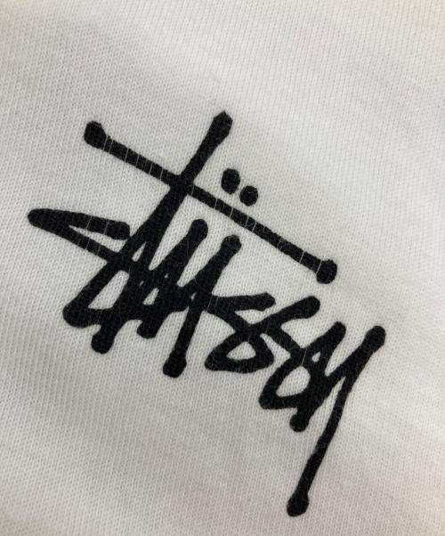 stussy（ステューシー）stussy (ステューシー) ロゴTシャツ ホワイト サイズ:Lの古着・服飾アイテム