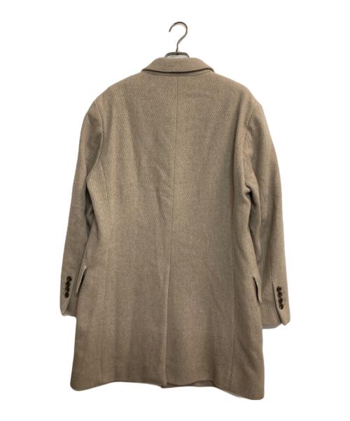 Paul Smith COLLECTION（ポールスミス コレクション）Paul Smith COLLECTION (ポールスミス コレクション) カシミヤコート ベージュ サイズ:LXの古着・服飾アイテム
