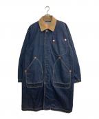 WOOLRICHウールリッチ）の古着「13.25oz DENIM HUNTING JACKET」｜インディゴ