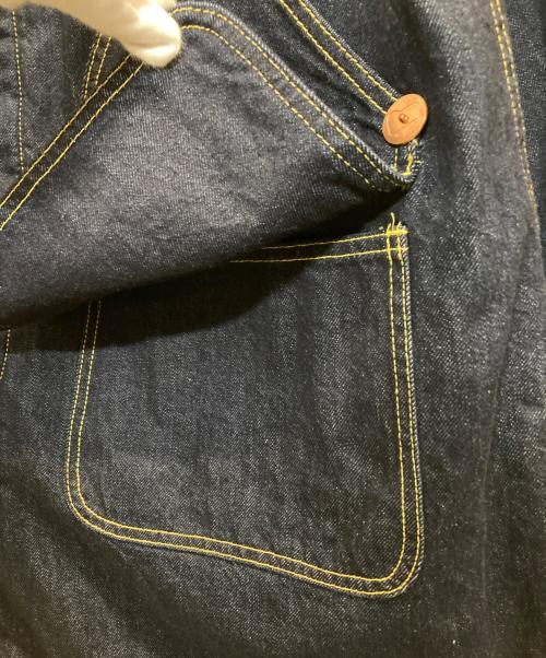 WOOLRICH（ウールリッチ）WOOLRICH (ウールリッチ) 13.25oz DENIM HUNTING JACKET インディゴ サイズ:Ｓの古着・服飾アイテム