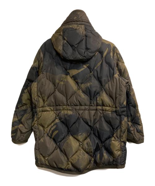MONCLER（モンクレール）MONCLER (モンクレール) GAILLON ダウンジャケット カーキ×ブラック サイズ:2の古着・服飾アイテム
