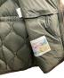 中古・古着 MONCLER (モンクレール) GAILLON ダウンジャケット カーキ×ブラック サイズ:2：80000円
