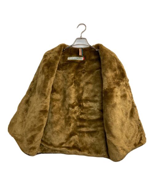 Barbour（バブアー）Barbour (バブアー) PAUL SMITH (ポールスミス) チェックライナーベスト グレー×カーキ サイズ:38の古着・服飾アイテム
