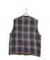 Barbour (バブアー) PAUL SMITH (ポールスミス) チェックライナーベスト グレー×カーキ サイズ:38：30000円