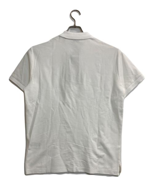 BURBERRY（バーバリー）BURBERRY (バーバリー) Cotton Polo Shirt/コットンポロシャツ ホワイト サイズ:Ｌの古着・服飾アイテム