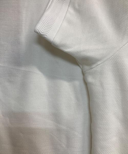 BURBERRY（バーバリー）BURBERRY (バーバリー) Cotton Polo Shirt/コットンポロシャツ ホワイト サイズ:Ｌの古着・服飾アイテム