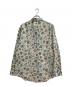 Paul Smith (ポールスミス) Souvenir プリント総柄 シャツ ミント サイズ:ＸＬ：12000円