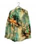 PAUL SMITH (ポールスミス) レーヨンプリント総柄シャツ グリーン×オレンジ サイズ:ＸＬ：11000円