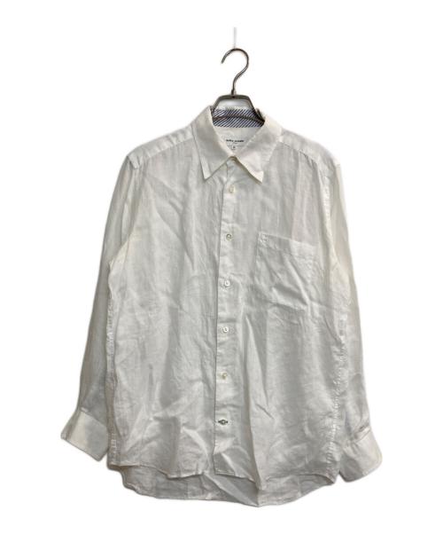 mila schon（ミラ ショーン）Mila Schon (ミラ ショーン) リネンシャツ ホワイト サイズ:48の古着・服飾アイテム