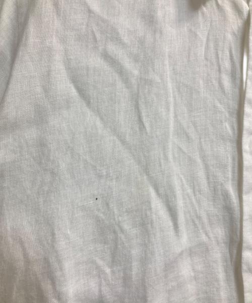 mila schon（ミラ ショーン）Mila Schon (ミラ ショーン) リネンシャツ ホワイト サイズ:48の古着・服飾アイテム