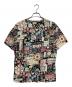 Paul Smith COLLECTION (ポールスミス コレクション) カーニバル総柄カットソー ブラック×ピンク サイズ:Ｌ：6000円
