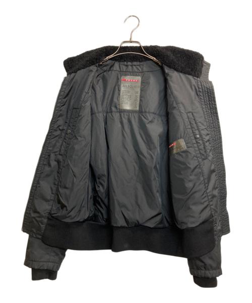 PRADA SPORTS（プラダスポーツ）PRADA SPORTS (プラダスポーツ) ナイロンボンバージャケット ブラック サイズ:48の古着・服飾アイテム