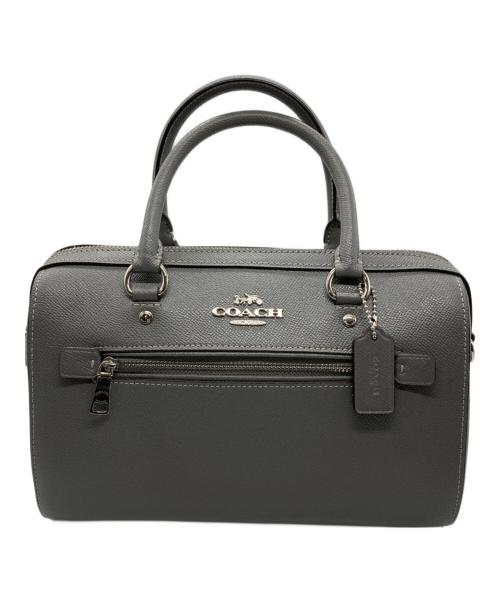 COACH（コーチ）COACH (コーチ) ハンドバッグ グレーの古着・服飾アイテム