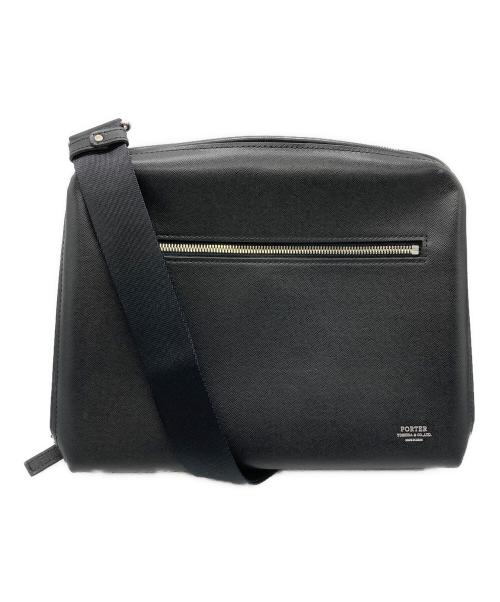 PORTER（ポーター）PORTER (ポーター) AVENUE 2WAY SHOULDER BAG ブラックの古着・服飾アイテム