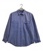 Patagoniaパタゴニア）の古着「90s Original Canvas Shirt」｜ネイビー