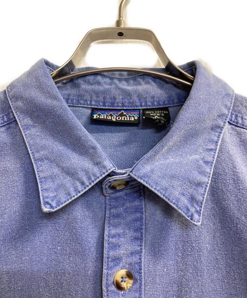 Patagonia（パタゴニア）Patagonia (パタゴニア) 90s Original Canvas Shirt ネイビー サイズ:ＸＬの古着・服飾アイテム