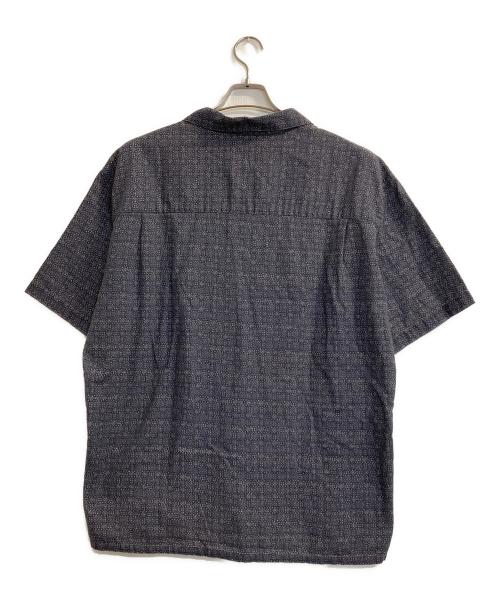 PERRY ELLIS（ペリーエリス）PERRY ELLIS (ペリーエリス) 90s cotton open coller s/s shirts ネイビー サイズ:ＸＬの古着・服飾アイテム