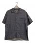 PERRY ELLIS（ペリーエリス）の古着「90s cotton open coller s/s shirts」｜ネイビー