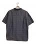 PERRY ELLIS (ペリーエリス) 90s cotton open coller s/s shirts ネイビー サイズ:ＸＬ：6000円