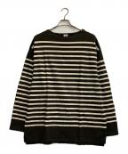 blurhms ROOTSTOCKブラームスルーツストック）の古着「Border Basque Shirt」｜ブラック