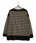 blurhms ROOTSTOCK（ブラームスルーツストック）の古着「Border Basque Shirt」｜ブラック