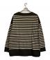 blurhms ROOTSTOCK (ブラームスルーツストック) Border Basque Shirt ブラック サイズ:3：5000円