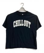IS-NESS MUSICイズネス ミュージック）の古着「CHILL OUT T-SHIRTS」｜ブラック
