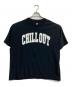 is-ness music（イズネス ミュージック）の古着「CHILL OUT T-SHIRTS」｜ブラック