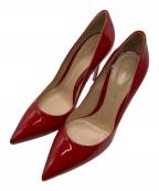 Gianvito Rossiジャンヴィト ロッシ）の古着「ピンヒールパンプス」｜レッド