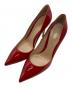 Gianvito Rossi（ジャンヴィト ロッシ）の古着「ピンヒールパンプス」｜レッド