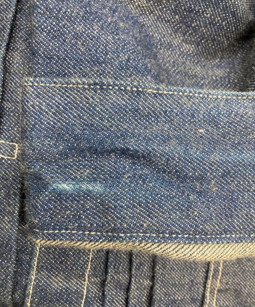 LEVI'S VINTAGE CLOTHING（リーバイス ビンテージ クロージング）LEVI'S VINTAGE CLOTHING (リーバイス ビンテージ クロージング) 1879 PLEATED BLOUSE/1879プリーツブラウス インディゴ サイズ:Ⅼの古着・服飾アイテム