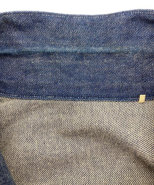 LEVI'S VINTAGE CLOTHING（リーバイス ビンテージ クロージング）LEVI'S VINTAGE CLOTHING (リーバイス ビンテージ クロージング) 1879 PLEATED BLOUSE/1879プリーツブラウス インディゴ サイズ:Ⅼの古着・服飾アイテム