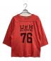 Sun Surf（サンサーフ）の古着「SLUB YARN FOOTBALL T-SHIRT」｜レッド