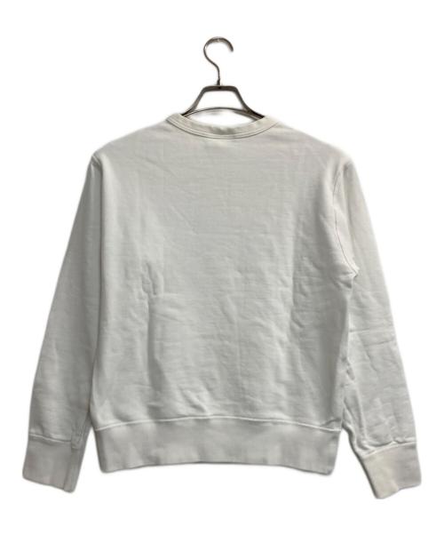 LACOSTE（ラコステ）LACOSTE (ラコステ) コットンクルーネックスウェット アイボリー サイズ:Ｓの古着・服飾アイテム