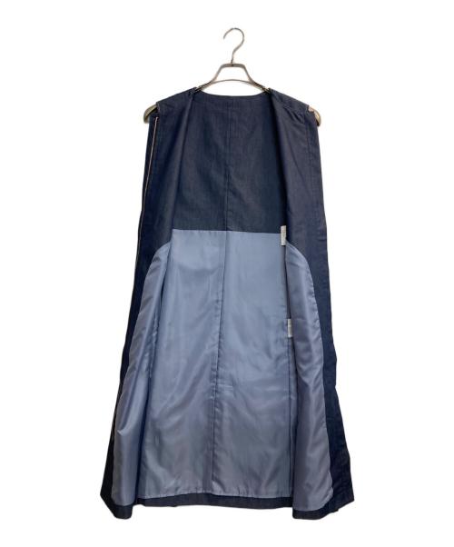 NOLLEY'S（ノーリーズ）NOLLEY'S (ノーリーズ) ジレワンピース ネイビー サイズ:38の古着・服飾アイテム
