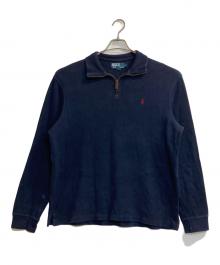 POLO RALPH LAUREN（ポロ・ラルフローレン）の古着「H/Zニット」｜ネイビー