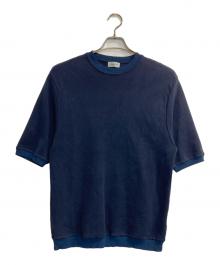 TONE（トーン）の古着「cotton s/s knit」｜ネイビー