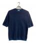 TONE（トーン）の古着「cotton s/s knit」｜ネイビー