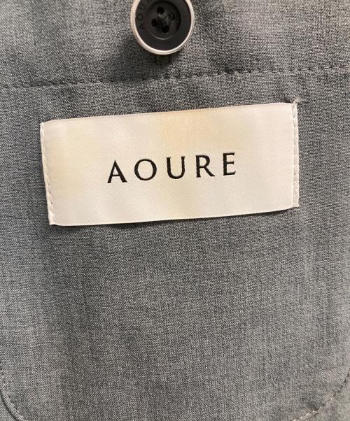 AOURE（アウール）AOURE (アウール) MALPENSA SUMMER SETUP JACKET グレー サイズ:Ｍの古着・服飾アイテム