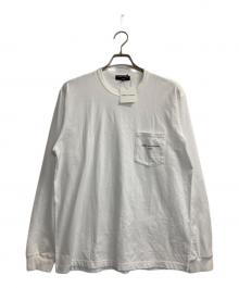 COMME des GARCONS HOMME（コムデギャルソン オム）の古着「L/S POCKET LOGO TEE」｜ホワイト