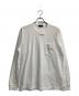 COMME des GARCONS HOMME（コムデギャルソン オム）の古着「L/S POCKET LOGO TEE」｜ホワイト