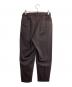 THE TOKYO (ザトーキョー) Matte Washable High Function Jersey Wide Tapered Pants ブラウン サイズ:44：8000円