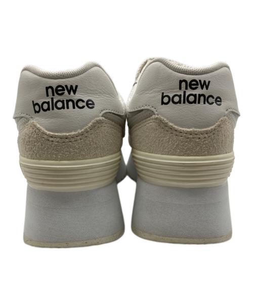 NEW BALANCE（ニューバランス）NEW BALANCE (ニューバランス) スニーカー アイボリー サイズ:US7の古着・服飾アイテム